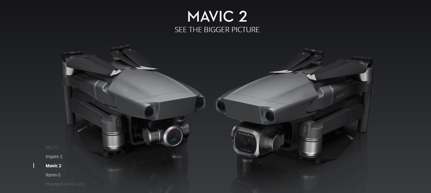 DJI Mavic 2 Pro e Zoom Oficialmente Lançados